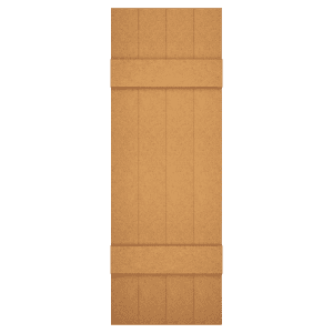 Composite board and batten 4 vertical boards 2 horizontal boards and battens